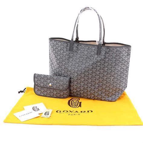 goyard grey tote price|goyard pm tote price.